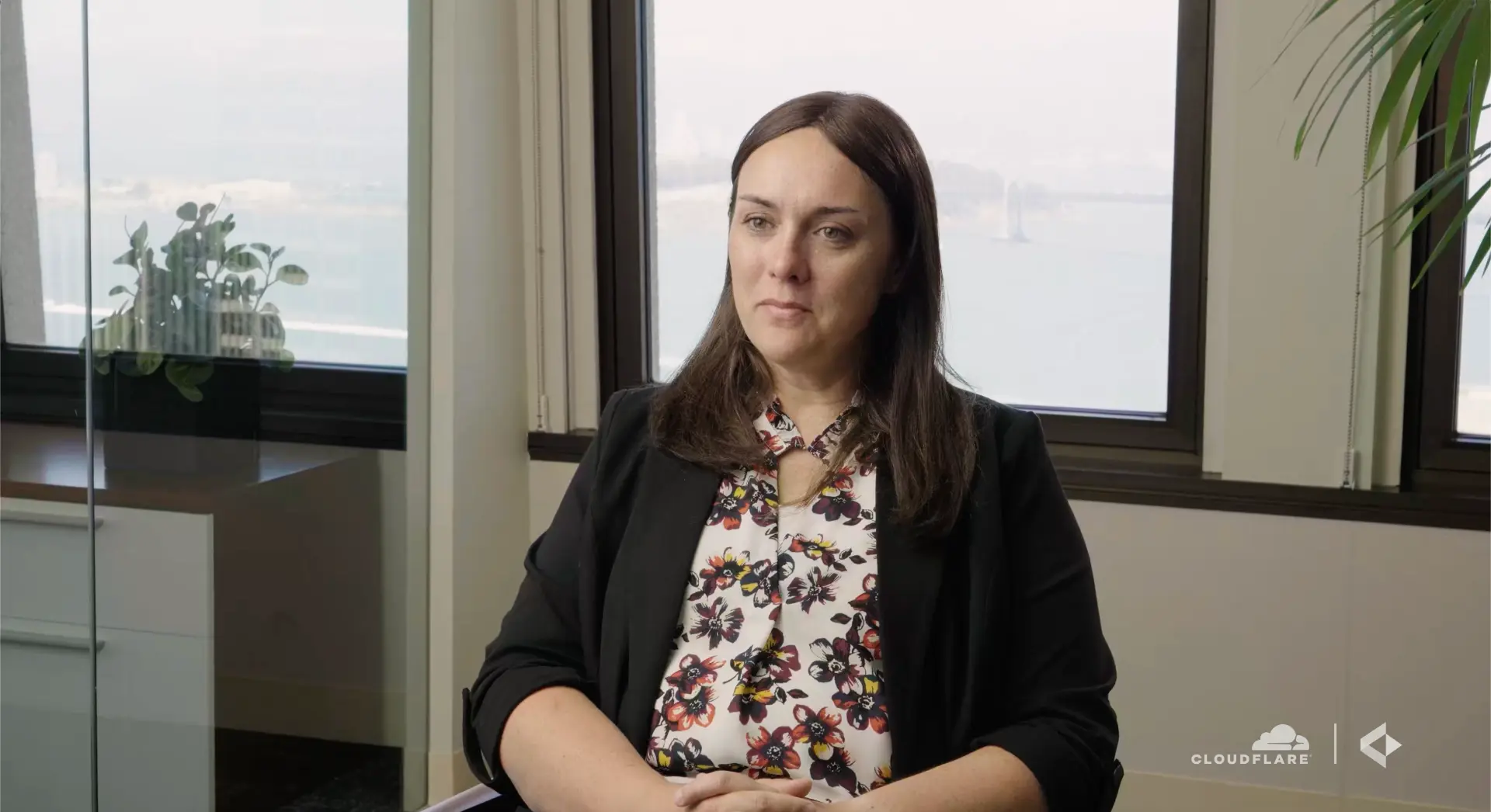Brittany Linville of Cloudflare talking about working with Firstbase