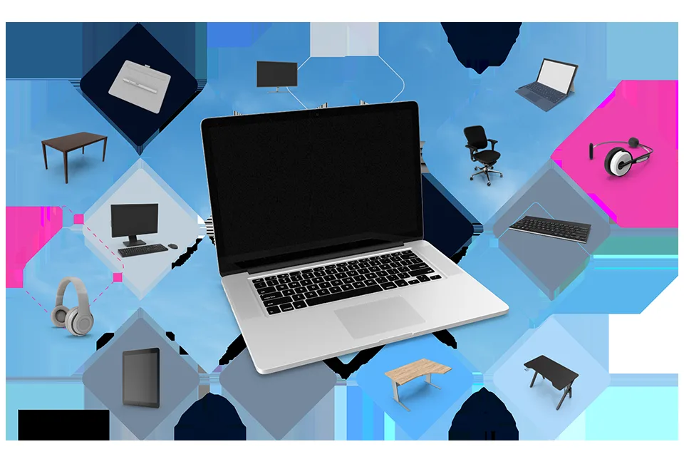 One catalog for IT equipment and ergonomic furniture in Firstbase
