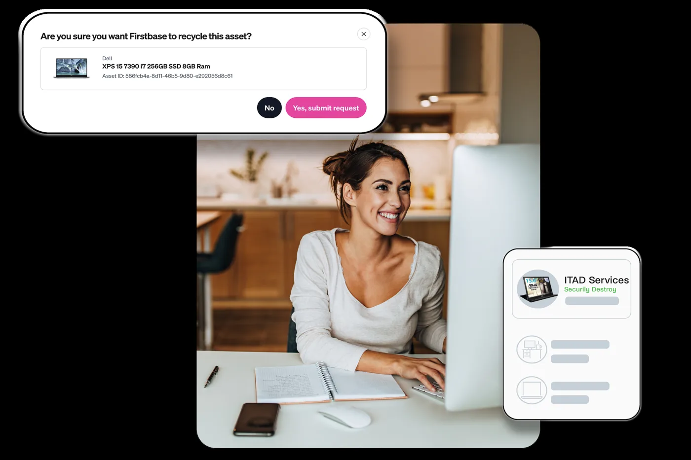 Firstbase certified IT asset disposition and redeployment workflow
