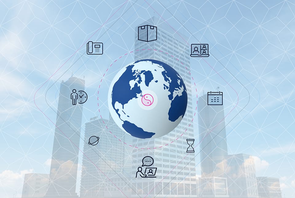 Leverage a global physical operations engine